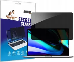 GrizzGlass filtras GrizzGlass SecretGlass privatumo stiklas, skirtas Apple MacBook Pro 13 colių 2020 m.