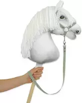 Super Hobby Horse Pavadėlis hobi arkliukui iš diržinės juostos – šalavijo spalvos