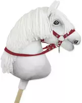 Super Hobby Horse Hobio žirgo kamanos – burgundinės