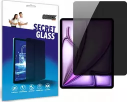 GrizzGlass GrizzGlass SecretGlass privatumo stiklas, skirtas Apple iPad Air 13" 2024 (6 karta)