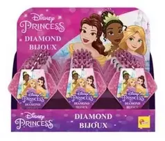 Princess Diamond papuošalų plastikinė dėžutė Lisciani