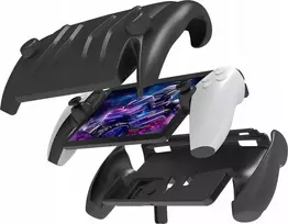 JYS Case Cover Dėklas 2in1 Priekinė galinė Ps Portal Playstation Console / P5188 / Juoda