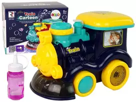 Muilo burbulų traukinys Lean Toys su garsais ir šviesomis