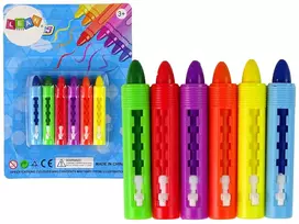 Lean Toys Kreidelių rinkinys vaikams Crayon, 6 vnt.