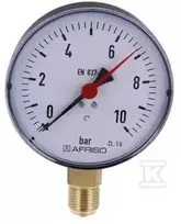 Afriso GAUGE RF100D201 PION.MET 1/2" 0-10 BAR