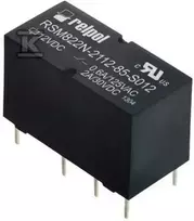 Relpol RSM822N RELĖ 2P 2A ritė 12VDC