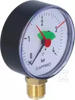 Afriso HZ80 VERTIKALUS MANOMETRAS 1/2" 0-4BAR