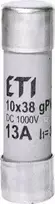 ETI CILINDO Įdėklas.CH10X38 GPV 13A/1000V DC