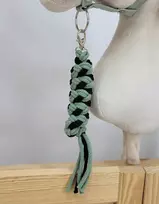 Super Hobby Horse Pavadėlis hobi arkliukui, juodas-žalsvas