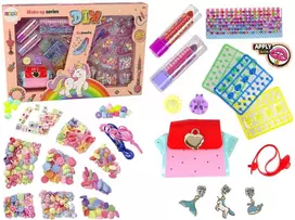 Žaislinis grožio rinkinys Lean Toys Makiažas