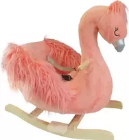Supamas arkliukas su garsais - Flamingas