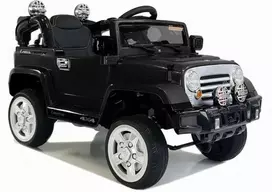 Elektromobilis vaikams Jeep JJ245, juodas