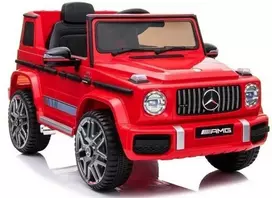 Elektromobilis vaikams Mercedes G63 AMG, raudonas