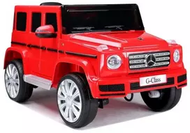 Elektromobilis vaikams Mercedes G500, raudonas