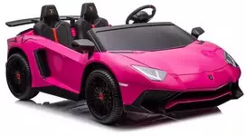 Elektromobilis vaikams Lamborghini XXL A8803 24V, rožinis