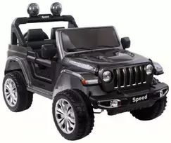 Elektromobilis vaikams FT-938 4x4, juodas lakuotas
