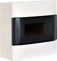 Legrand Modulinė perjungimo pavara Legrand Prakticbox S 134218, paviršius 1x8 IP40 permatomi durų moduliai