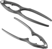 Riešutų ir jūros gėrybių žnyplės 160 x 35 mm juodos - Hendi 403747