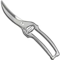 Ambrogio Sanelli Plieninės virtuvinės žirklės paukštienai, 250 mm