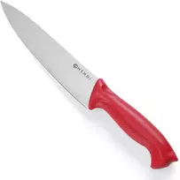 HACCP šefo peilis žaliai mėsai 385mm - raudonas - HENDI 842720