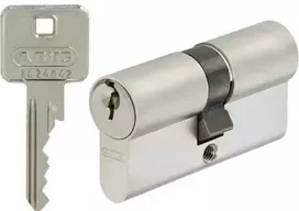 Spynos cilindras Abus A93NP, 115 mm, nikelio