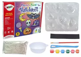 Lean Toys Helovino magnetų rinkinys vaikams nuo 3 metų
