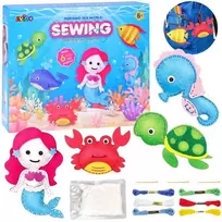 Jokomisiada DIY sea animals felt craft set ZA5276