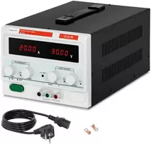 Stamos Soldering Laboratorinis LED aptarnavimo maitinimas 0-30 V 0-20 A 600 W