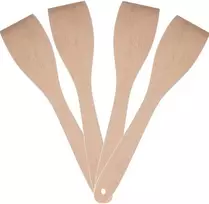 Medinė virtuvinė mentele kepti, ilgis 300mm - 4 vnt. - HENDI 525142