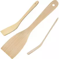 Lenkta mentelė iš buko medienos 320 x 70 mm 2 vnt. - Hendi 525159