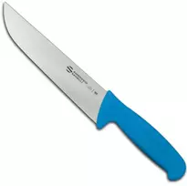 Ambrogio Sanelli SUPRA COLORE HACCP mėsininko peilis 200/350 mm - mėlynas