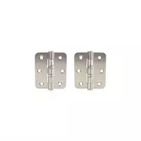 Haushalt Durų lankstas, 63 mm x 75 mm x 2.5 mm, nikelio sp. 2 vnt.