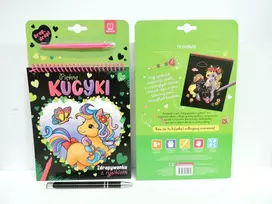 Aksjomat Axiom Beautiful Ponies nutrinama kortelė su rašikliu 39969