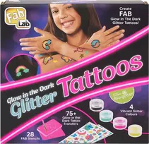 Storey Publishing LLC FabLab Glow Tattoos – blizgančios tatuiruotės, kurios šviečia tamsoje