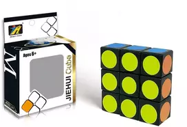 Šiuolaikinis galvosūkis, loginis kubas, Rubikos kubas - 1x3x3