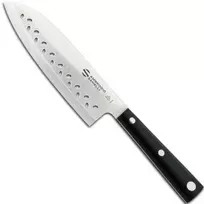Ambrogio Sanelli Santoku šefo peilis su rutuliniu šlifavimu, ilgis 160 mm HASAKI