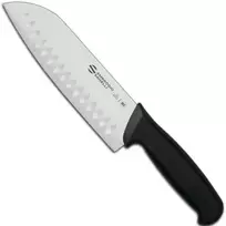 Ambrogio Sanelli Santoku peilis su rutuliniu šlifavimu, skirtas smulkinti SUPRA, ilgis 180/320 mm