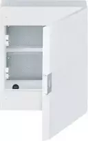 Hager Polo VB218MP Multimedijos skirstomoji skydas 2R IP40, baltos durys VEGA VB218MP