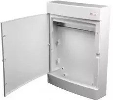 Eti Polam 001101313 Multimedijos skirstomasis skydas 3x18, montuojamas ant paviršiaus, tuščias, su TH / IP 40 magistrale 400V AC / ECT 3X18PO MEDIA-MOD/EMPTY 001101313