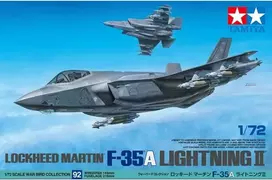Tamiya Lockheed Martin F-35A Lightning II 1/72 plastikinis lėktuvo modelis