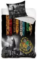 MCU Harry Potter Hogwarts Mørkt Sengetøj, 100 procent bomuld