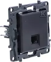 Legrand GN.RJ45 CAT.5E UTP Juodas NILOE STEP