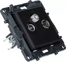 Legrand GN.TV-R-SAT END.THE.1.5 Juodas NILOE STE