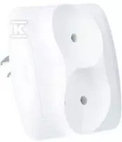 Kontakt Simon AG2/11 GN.PODW.B/U BIA.