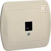 Kontakt Simon AT1E/12 GN.TELEFONAS VIENAS RJ12 SU KREMINIU GALIMU