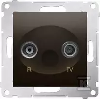 Kontakt Simon GN.RTV END/SWITCH.BROWN SIMON54