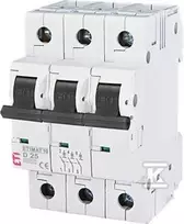 ETIMAT10 3P 10KA D 25A-NMP JUNGIKLIS.