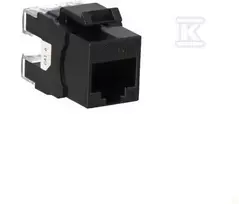 Kontakt Simon GN.RJ45 CAT6 UTP SIMON Juodas
