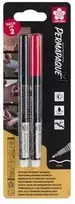 Sakura MARKER Z CIENKĄ KOŃCÓWKĄ JUODA+CZER