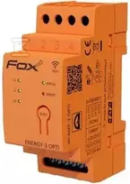 F&F monitoriaus trifazis energijos suvartojimo matuoklis Energy-3-OPTI-100 F&F WI-MEF-3-OPTI-40